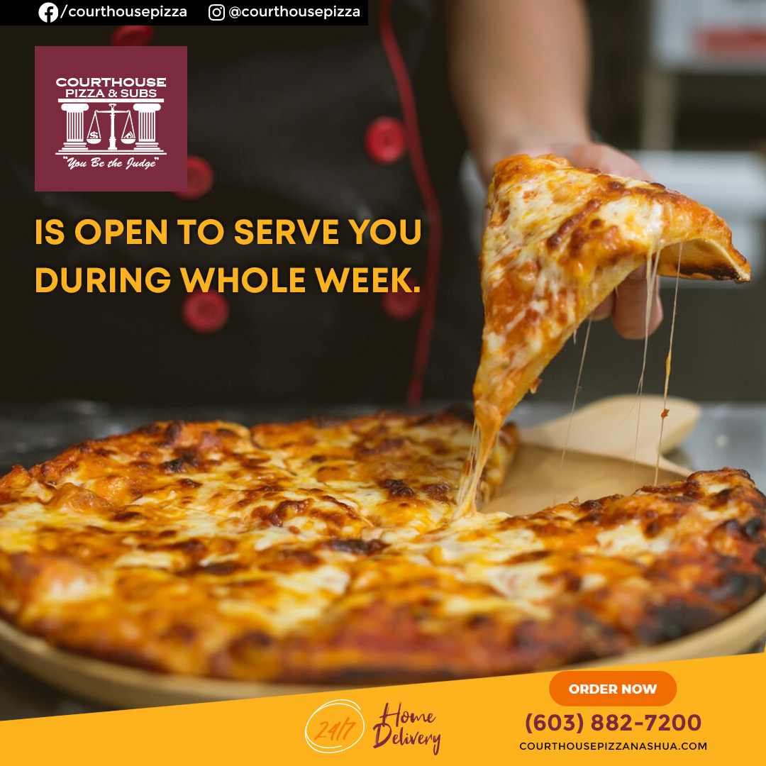 Pizza Delivery, Order pizza, pasta and more online - Courthouse Pizza ...